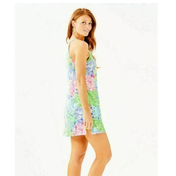 Lilly Pulitzer Margot Pearl Romper/Dress size 2, Built in shorts - Picture 3 of 12